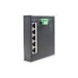 SWITCH 5-PORTE GIGABIT FLAT DIN RAIL INDUSTRIALE