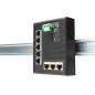 SWITCH 8-PORTE GIGABIT FLAT DIN RAIL INDUSTRIALE