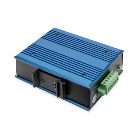 DIGITUS SWITCH DI RETE FAST ETHERNET A 4 PORTE, INDUSTRIALE, NON GESTITO, 1 UPLINK SFP