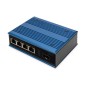 DIGITUS SWITCH DI RETE FAST ETHERNET A 4 PORTE, INDUSTRIALE, NON GESTITO, 1 UPLINK SFP