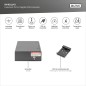DIGITUS EXTENDER INDUSTRIALE 5 PORTE GIGABIT POE