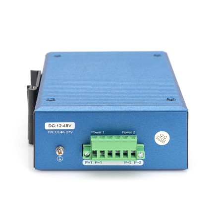 SWITCH FAST ETHERNET INDUSTRIALE A 8+2 PORTE