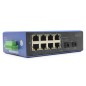SWITCH GIGABIT ETHERNET INDUSTRIALE A 8+2 PORTE