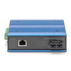 DIGITUS CONVERTITORE MULTIMEDIALE INDUSTRIALE DIGITUS GIGABIT RJ45, SC 20 KM