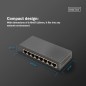 SWITCH GIGABIT A 8 PORTE, DESKTOP, NON GESTITO, ALLOGGIAMENTO IN METALLO