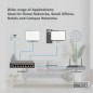 SWITCH GIGABIT A 8 PORTE, DESKTOP, NON GESTITO, ALLOGGIAMENTO IN METALLO