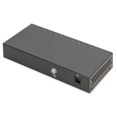 SWITCH GIGABIT A 8 PORTE, DESKTOP, NON GESTITO, ALLOGGIAMENTO IN METALLO