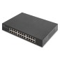 DIGITUS SWITCH GIGABIT A 24 PORTE, 19 POLLICI, NON GESTITO