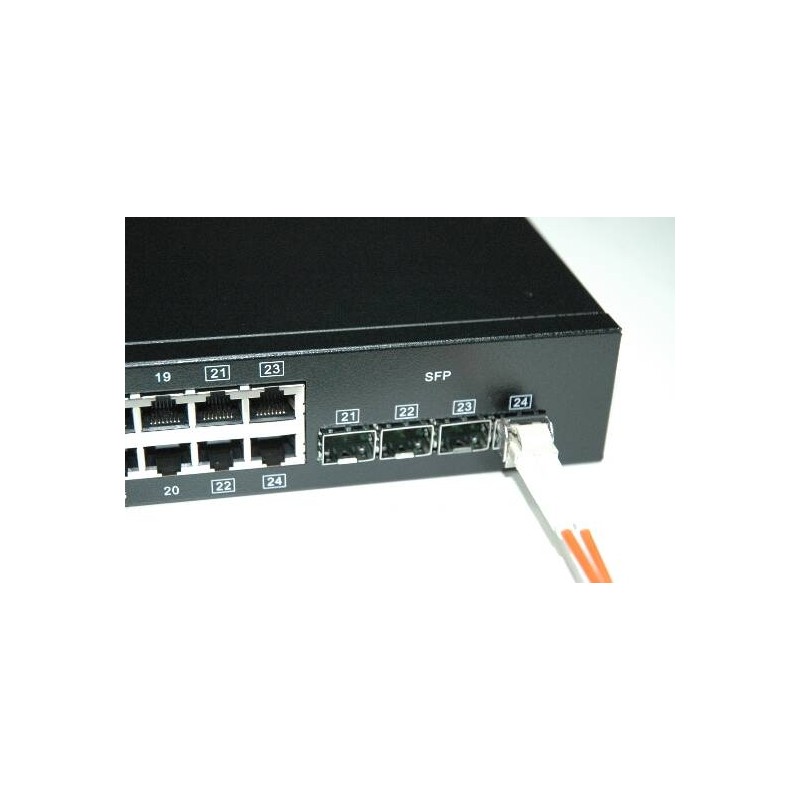 MODULO MINI GBIC (SFP) SINGLEMODE, LC DUPLEX 1000BASE-LX, 1550NM