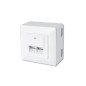 CONFEZIONE 5 PRESE A MURO A DUE PORTE RJ45 CATEGORIA 6 DIGITUS