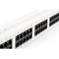 PANNELLO PATCH PER ISDN 19" CATEGORIA 3 - 50 PORTE 8 POLI GRIGIO