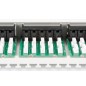 PANNELLO PATCH PER ISDN 19" CATEGORIA 3 - 50 PORTE 8 POLI GRIGIO