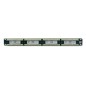 PANNELLO PATCH 19" NON SCHERMATO UTP 24 PORTE 8 POLI RJ45 PER RETI CATEGORIA 5E - 1 UNITA'