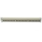 PANNELLO PATCH 19" SCHERMATO 24 PORTE 8 POLI RJ45 PER RETI CATEGORIA 6 - 1 UNITA'