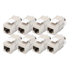 MODULO KEYSTONE CAT 6A, SCHERMATO, ATTREZZI PER L'INSTALLAZIONE NON NECESSARI - 8 PEZZI