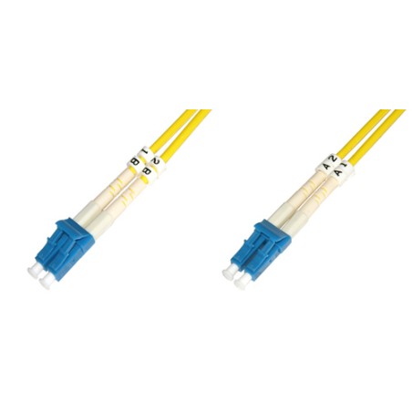 CAVO FIBRA OTTICA LC A LC SINGLEMODE OS2 DUPLEX 9/125 MT.3