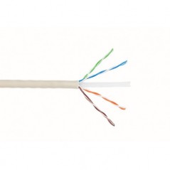 CAVO SOLIDO UTP PER RETI CATEGORIA 6 AWG23 MATERIALE CCA MATASSA MT 305 CLASSE CPR ECA