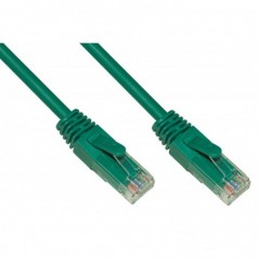 CAVO RETE CATEGORIA 6A NON SCHERMATO UTP AWG24 COLORE VERDE HALOGENFREE MT 5