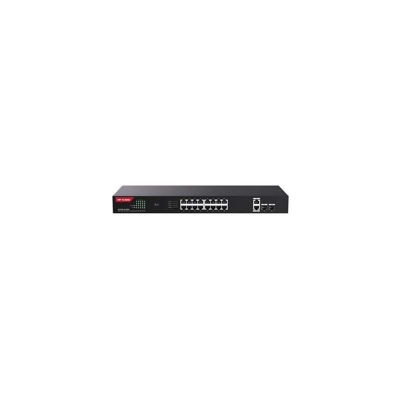 IP-COM SWITCH POE UNMANAGED, 20 PORT, 16 POE