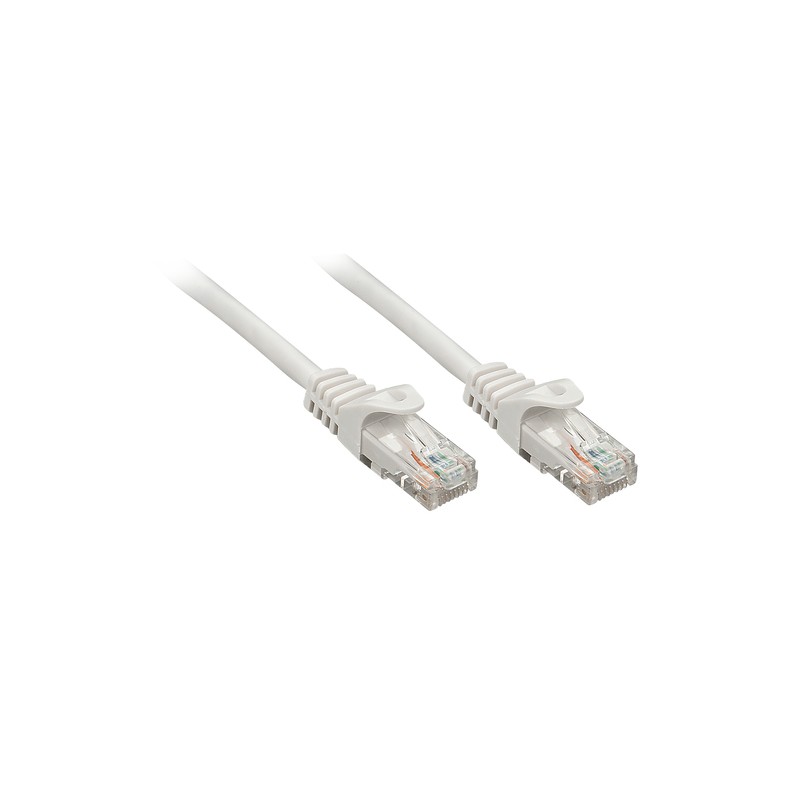 LINDY CAVO PATCH CAT.5E U UTP 2MT GRIGIO CON CONNETTORE RJ45