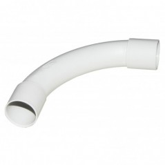 ANGOLO PER TUBI DI CONDOTTA DIAMETRO 25 MM PVC LK80425
