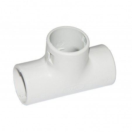 GIUNTO A T PER TUBI DI CONDOTTA DIAMETRO 32 MM PVC LK80432