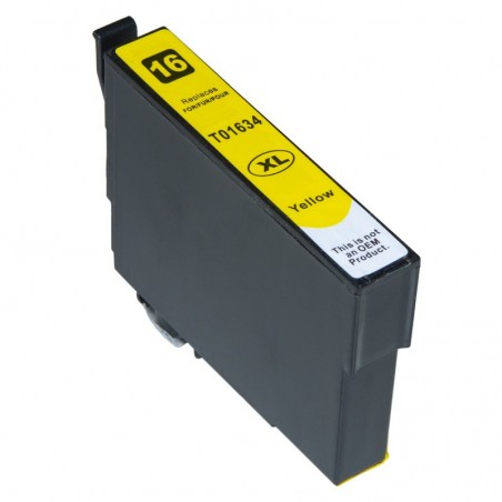 CARTUCCIA INK JET COMPATIBILE PER USO SU HP WORKFORCE WF2010W TE-1634-XL GIALLO