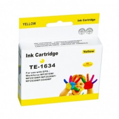 CARTUCCIA INK JET COMPATIBILE PER USO SU HP WORKFORCE WF2010W TE-1634-XL GIALLO