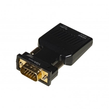 ADATTATORE DA PERSONAL COMPUTER VGA + AUDIO 3,5 MM STEREO A TV O VIDEO HDMI