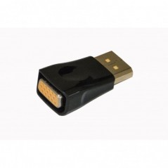 ADATTATORE DISPLAYPORT MASCHIO A VGA FEMMINA