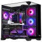 ITEK CASE DARK CAVE PANO - GAMING TOWER, ATX, 4X12CM ARGB FAN, 2XUSB3, TYPE-C, TEMP GLASS TOP, SID