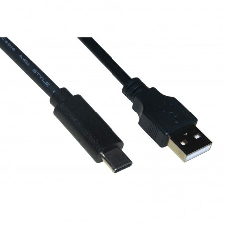 CAVO ATTIVO USB 2.0 "A" MASCHIO USB-C PER RICARICA FINO A 1 AMPERE E DATI  CON AMPLIFICATORE MT 5