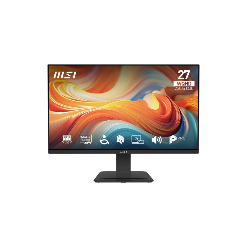 MSI MONITOR 27 LED IPS WQHD 16:9 144Hz 1ms, HDMI/DP, MULTIMEDIALI MSI MONITOR 27 LED IPS WQHD 16:9 144Hz 1ms, HDMI/DP, MULTIMEDIALI