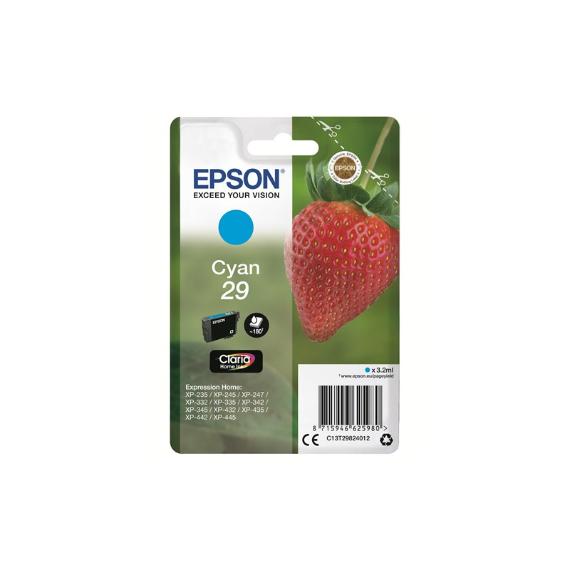 EPSON CART. INK CIANO SERIE FRAGOLA