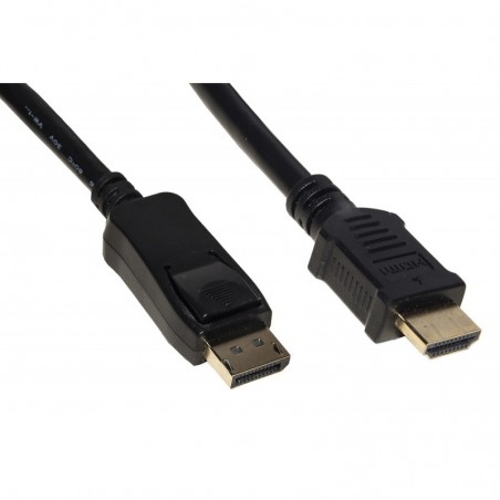 CAVO DISPLAYPORT 1.2 - HDMI¨ 1.4  4KX2K 30 HZ CONTATTI DORATI MT 1