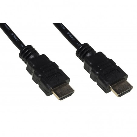 CAVO HDMI ® 4KX2K PER PC, NOTEBOOK, HDTV, ECC CONTATTI DORATI MT 5 COLORE NERO