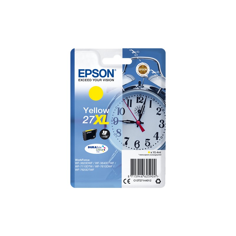 EPSON CART. INK GIALLO 27XL SERIE SVEGLIA PER WF-7620