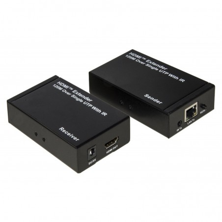 ESTENSORE LINEA HDMI CON CAVO DI RETE (ANCHE TRAMITE IP) 120 METRI CON INFRAROSSI FULL HD 1080P