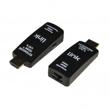 MINI ESTENSORE HDMI FULL HD TRAMITE CAVO DI RETE CATEGORIA 6 FINO A 50 METRI