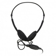 CUFFIA AUDIO STEREO COLORE NERO