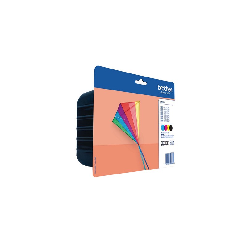 BROTHER CART INK MULTICOLOR (B+ C + M+ Y) 550 PAGINE