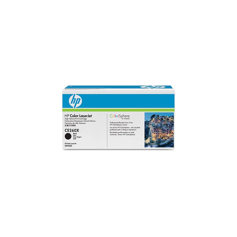 HP TONER LASER JET NERO 17000 PAGINE PER CP4525