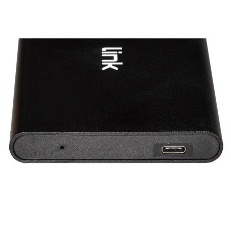 BOX ESTERNO IN ALLUMINIO PER HARD DISK SATA 2,5" CON CONNETTORE USB-C 3.1 (GEN 2) VELOCITA' 10 GBPS
