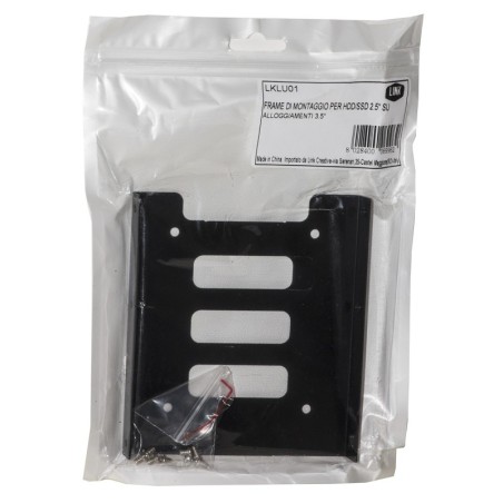 FRAME DI MONTAGGIO PER HDD/SSD 2.5 SU ALLOGGIAMENTI 3.5 CON VITI