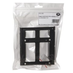 FRAME DI MONTAGGIO PER 2 HDD/SSD 2.5 SU ALLOGGIAMENTI 3.5 CON VITI