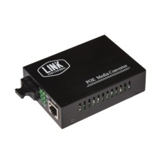 MEDIA CONVERTER FIBRA OTTICA SC DUPLEX SINGLEMODE - RJ45 10/100 SINGLEMODE 1310NM POE 802.3AT 30W 10/100