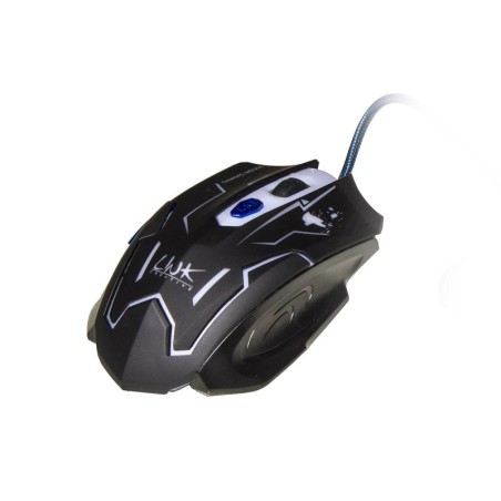 MOUSE GAMING USB 6 TASTI ILLUMINATO 7 COLORI