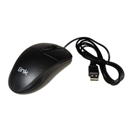 MOUSE OTTICO USB 3 TASTI NERO