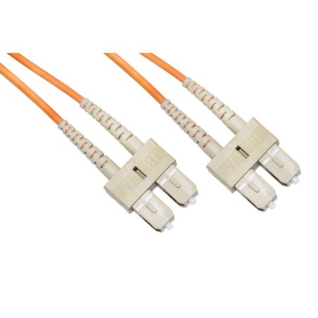 CAVO FIBRA OTTICA SC A SC MULTIMODE DUPLEX OM2 50/125 MT.1