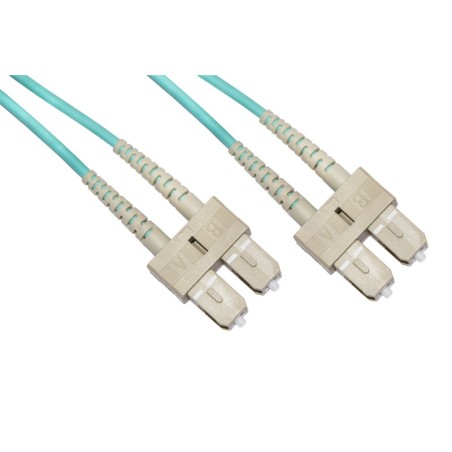 CAVO FIBRA OTTICA SC A SC MULTIMODE DUPLEX OM3 50/125 MT.3